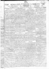 English Chronicle and Whitehall Evening Post Tuesday 01 December 1807 Page 1
