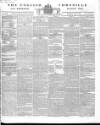 English Chronicle and Whitehall Evening Post Thursday 03 April 1834 Page 1