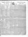 English Chronicle and Whitehall Evening Post Saturday 11 April 1840 Page 1
