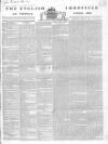 English Chronicle and Whitehall Evening Post Thursday 18 June 1840 Page 1