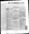 London Chronicle Tuesday 06 January 1801 Page 1