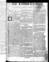 London Chronicle Tuesday 20 January 1801 Page 1