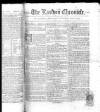 London Chronicle Thursday 02 April 1801 Page 1