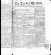 London Chronicle Thursday 26 November 1801 Page 1