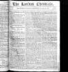 London Chronicle Saturday 14 January 1804 Page 1