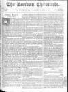 London Chronicle Saturday 04 May 1805 Page 1