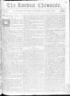 London Chronicle Thursday 07 November 1805 Page 1