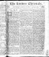 London Chronicle Saturday 01 November 1806 Page 1