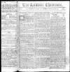 London Chronicle Thursday 20 November 1806 Page 1