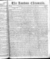 London Chronicle Monday 31 August 1807 Page 1