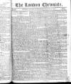 London Chronicle Wednesday 09 September 1807 Page 1