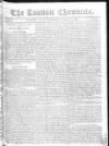 London Chronicle Monday 01 February 1808 Page 1