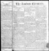 London Chronicle Monday 09 January 1809 Page 1