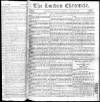 London Chronicle Monday 23 January 1809 Page 1