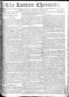 London Chronicle Monday 29 May 1809 Page 1
