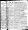 London Chronicle Monday 14 January 1811 Page 1