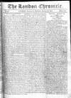 London Chronicle Monday 20 January 1812 Page 1