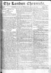 London Chronicle Wednesday 22 January 1812 Page 1