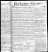 London Chronicle Monday 11 January 1813 Page 1