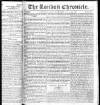 London Chronicle Monday 25 January 1813 Page 1
