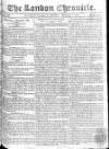 London Chronicle Monday 01 November 1813 Page 1