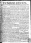 London Chronicle Monday 30 January 1815 Page 1