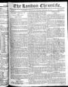 London Chronicle Monday 13 February 1815 Page 1