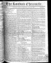 London Chronicle Monday 20 March 1815 Page 1