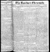 London Chronicle Monday 15 September 1817 Page 1