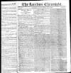 London Chronicle Friday 01 June 1821 Page 1