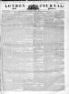 London Journal and Pioneer Newspaper Saturday 11 April 1846 Page 1