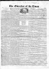 Observer of the Times Sunday 16 June 1822 Page 1