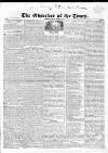 Observer of the Times Sunday 30 June 1822 Page 1