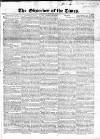 Observer of the Times Sunday 22 December 1822 Page 1