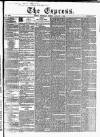 Express (London) Wednesday 09 January 1850 Page 1