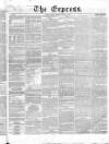 Express (London) Monday 04 January 1869 Page 1
