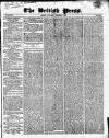 British Press Saturday 04 November 1820 Page 1