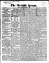 British Press Thursday 27 September 1821 Page 1