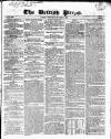 British Press Wednesday 31 October 1821 Page 1