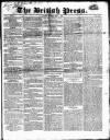 British Press Monday 01 July 1822 Page 1