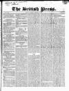 British Press Thursday 21 November 1822 Page 1