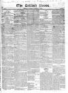 British Press Monday 04 August 1823 Page 1