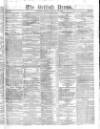 British Press Monday 25 August 1823 Page 1