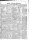 British Press Monday 10 November 1823 Page 1