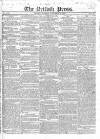 British Press Tuesday 25 November 1823 Page 1