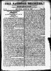 National Register (London) Monday 13 June 1808 Page 1