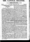 National Register (London) Sunday 26 March 1809 Page 1