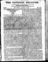 National Register (London) Sunday 09 April 1809 Page 1