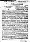 National Register (London) Sunday 28 May 1809 Page 1