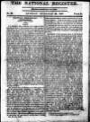 National Register (London) Sunday 29 October 1809 Page 1